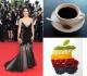 Salma Hayeks Fruit & Coffee Lunch In Rome